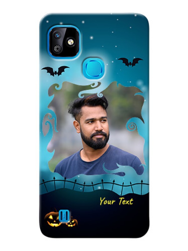 Custom Infinix Smart HD 2021 Personalised Phone Cases: Halloween frame design