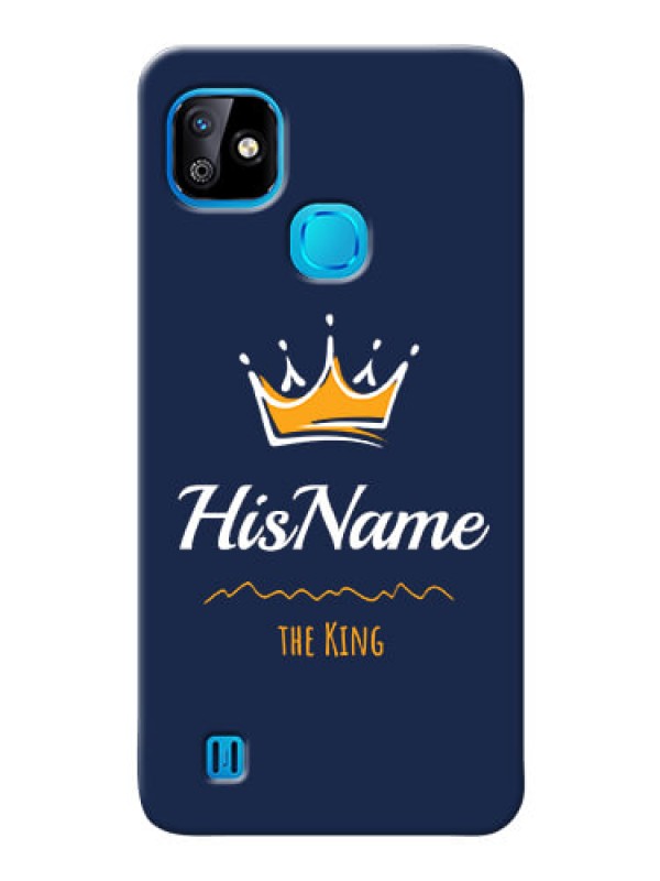 Custom Infinix Smart HD 2021 King Phone Case with Name