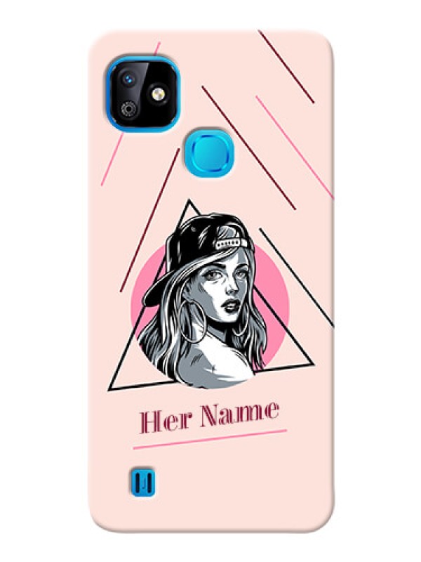 Custom Infinix Smart Hd 2021 Custom Phone Cases: Rockstar Girl Design
