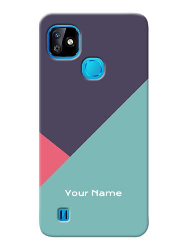 Custom Infinix Smart Hd 2021 Custom Phone Cases: Tri Color abstract Design