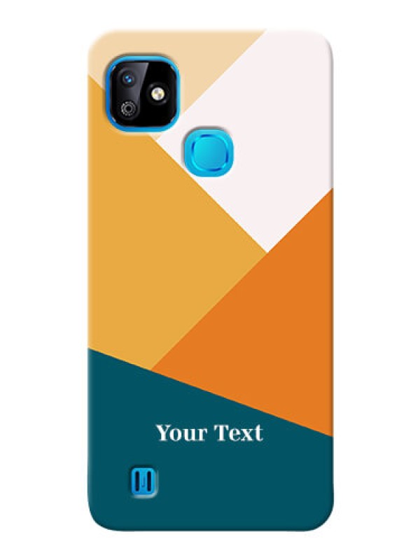 Custom Infinix Smart Hd 2021 Custom Phone Cases: Stacked Multi-colour Design
