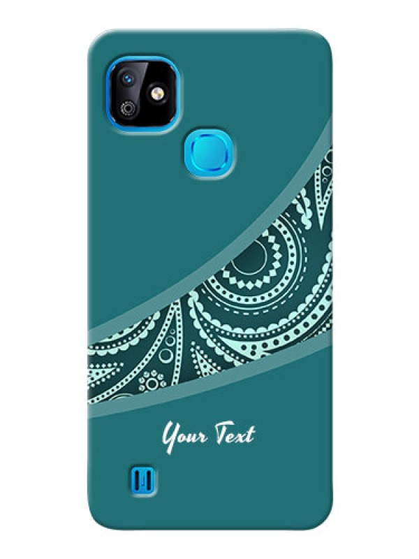 Custom Infinix Smart Hd 2021 Custom Phone Covers: semi visible floral Design