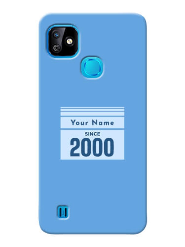 Custom Infinix Smart Hd 2021 Mobile Back Covers: Custom Year of birth Design