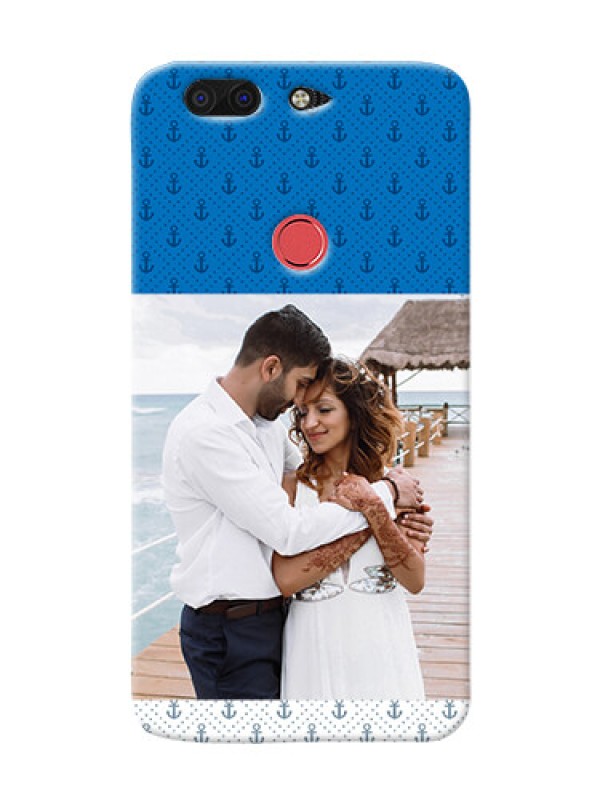 Custom Infinix Zero 5 Mobile Phone Covers: Blue Anchors Design