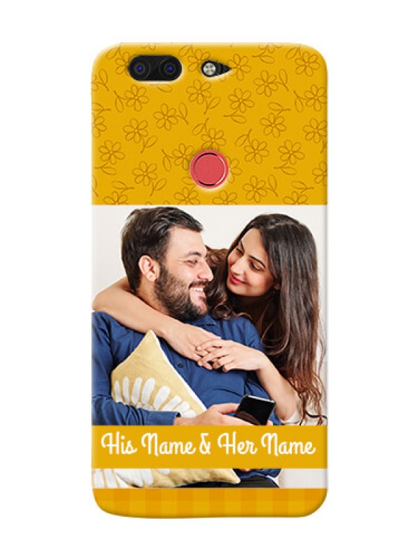 Custom Infinix Zero 5 mobile phone covers: Yellow Floral Design