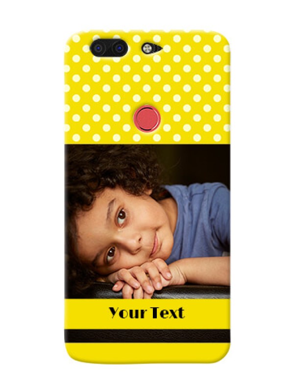 Custom Infinix Zero 5 Custom Mobile Covers: Bright Yellow Case Design