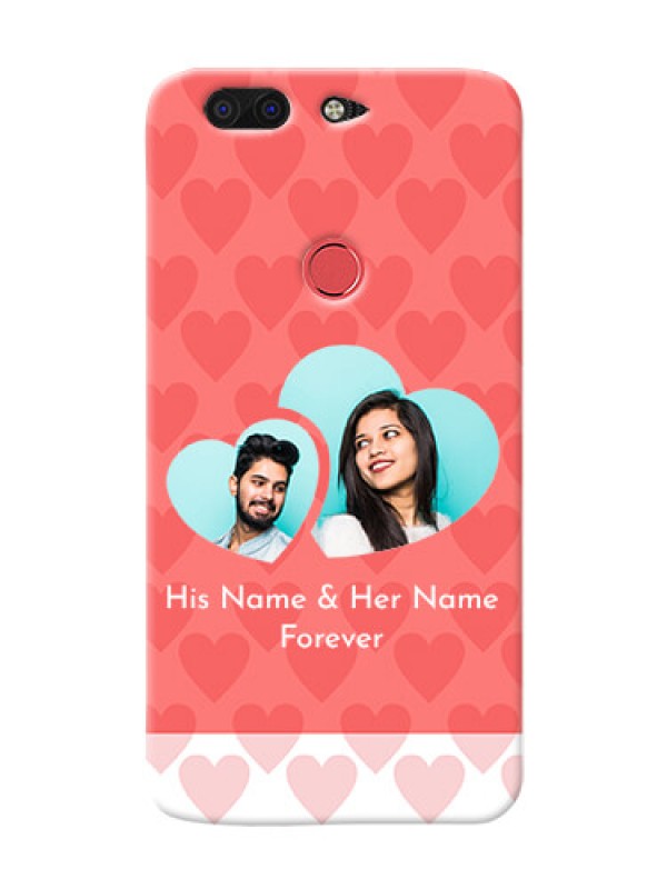 Custom Infinix Zero 5 personalized phone covers: Couple Pic Upload Design
