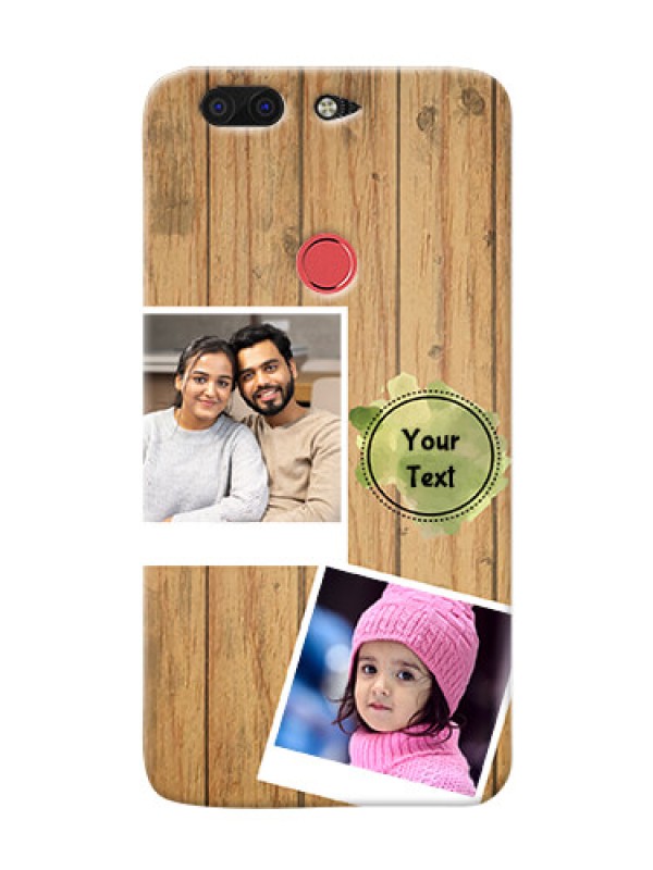 Custom Infinix Zero 5 Custom Mobile Phone Covers: Wooden Texture Design