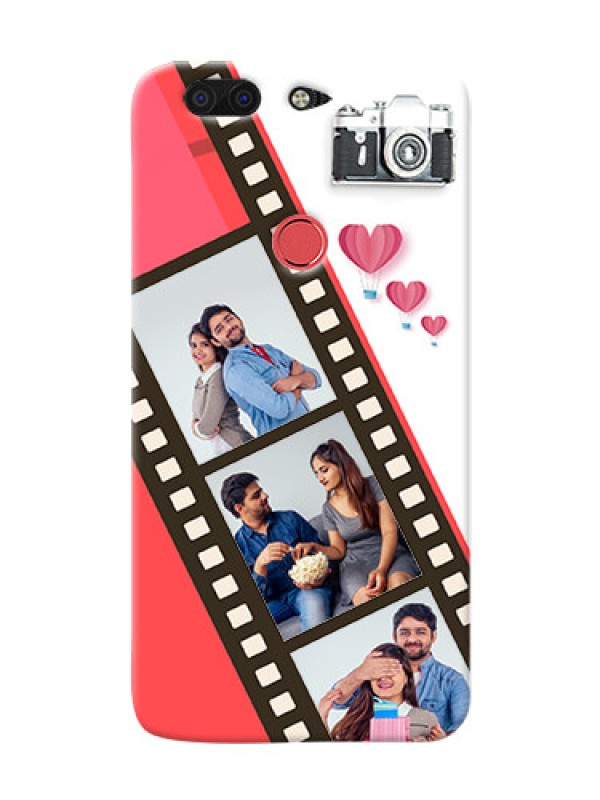 Custom Infinix Zero 5 custom phone covers: 3 Image Holder with Film Reel