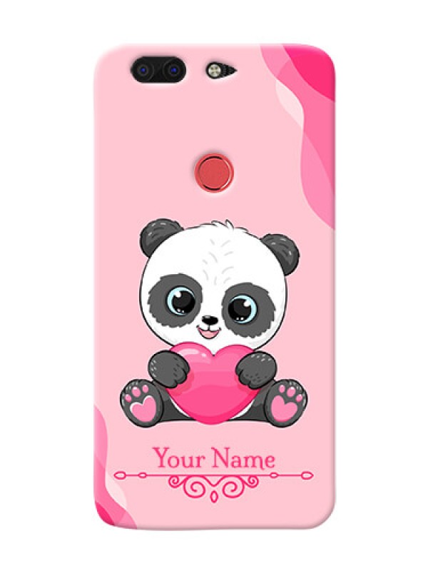 Custom Infinix Zero 5 Mobile Back Covers: Cute Panda Design
