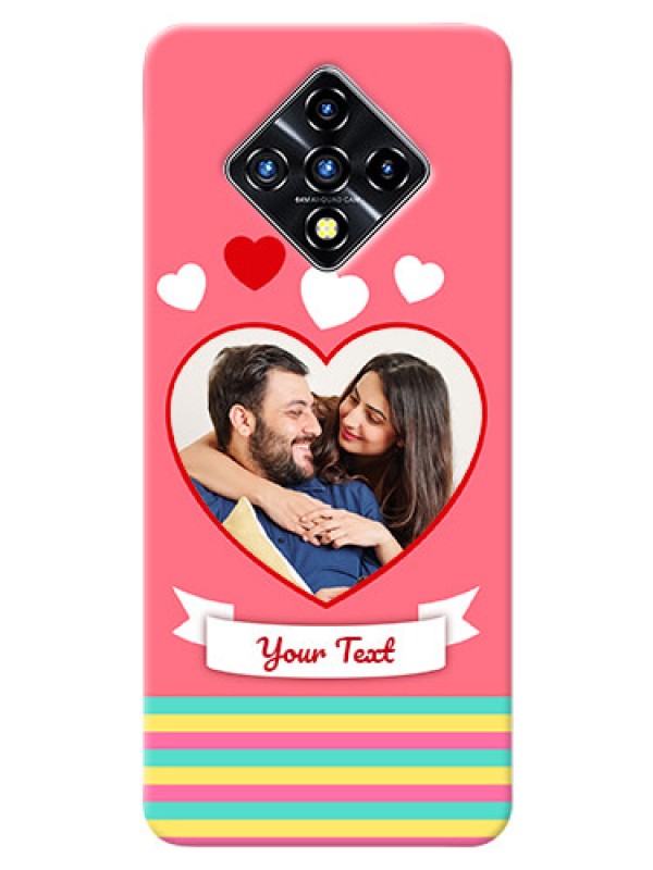 Custom Infinix Zero 8i Personalised mobile covers: Love Doodle Design