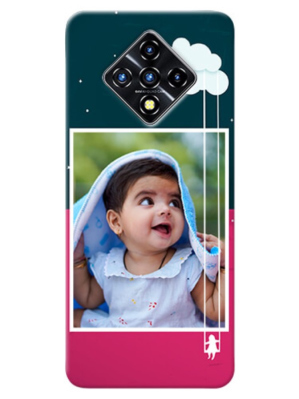 Custom Infinix Zero 8i custom phone covers: Cute Girl with Cloud Design