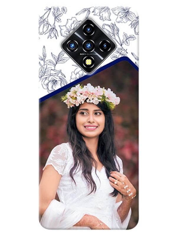 Custom Infinix Zero 8i Phone Cases: Premium Floral Design