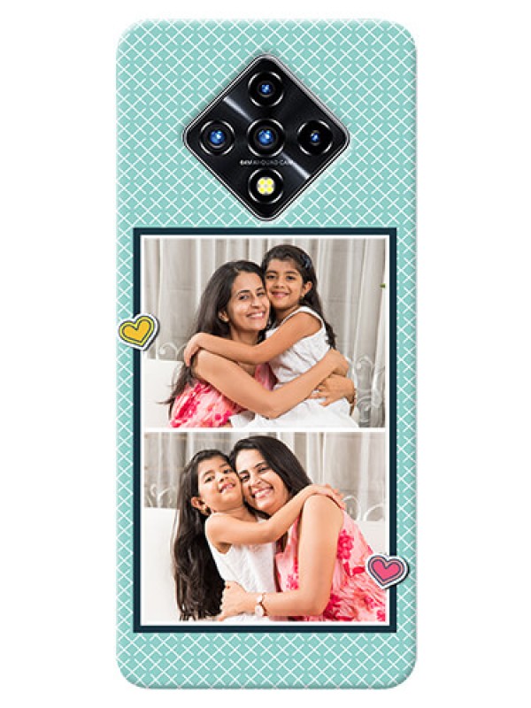 Custom Infinix Zero 8i Custom Phone Cases: 2 Image Holder with Pattern Design