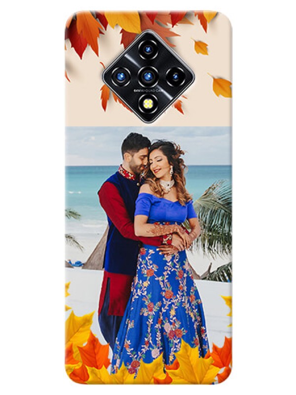 Custom Infinix Zero 8i Mobile Phone Cases: Autumn Maple Leaves Design