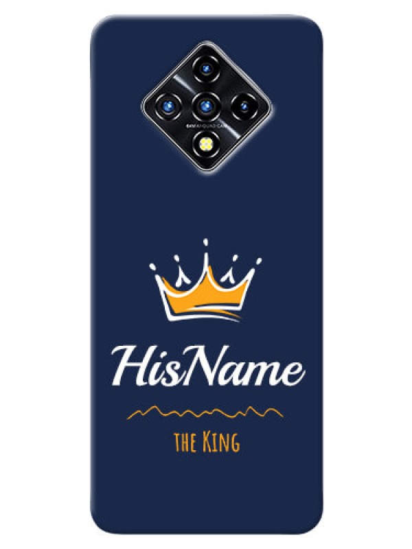 Custom Infinix Zero 8i King Phone Case with Name