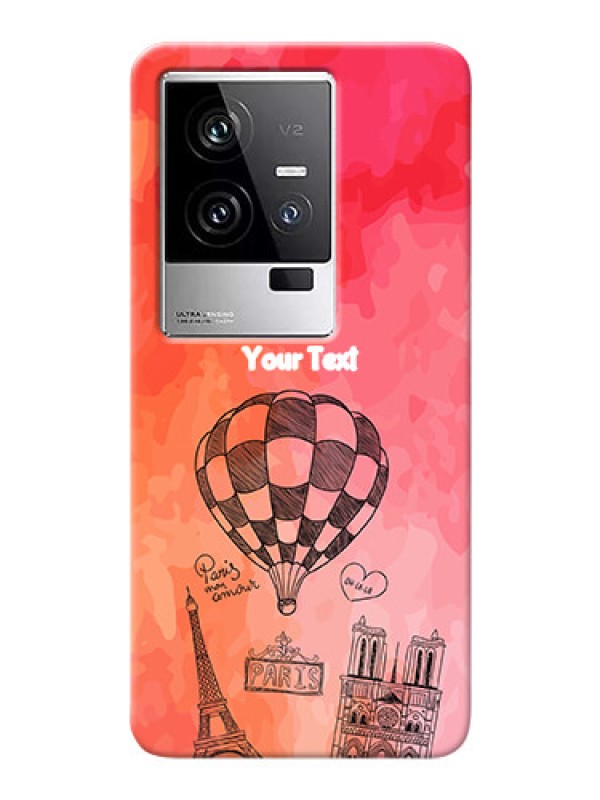 Custom iQOO 11 5G Personalized Mobile Covers: Paris Theme Design