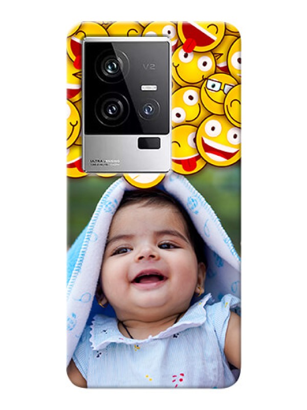 Custom iQOO 11 5G Custom Phone Cases with Smiley Emoji Design