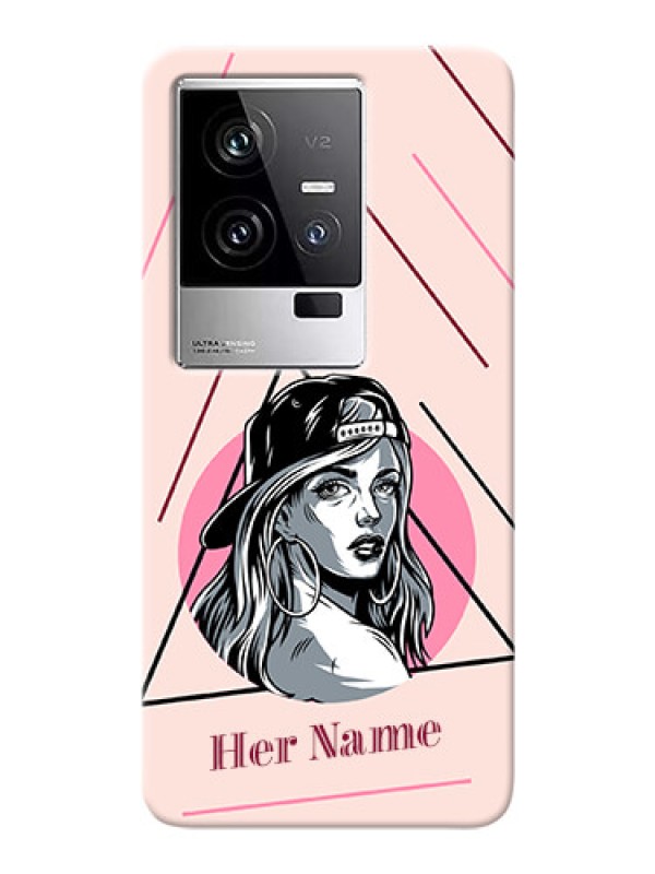 Custom iQOO 11 5G Custom Phone Cases: Rockstar Girl Design