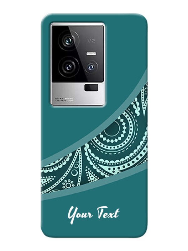 Custom iQOO 11 5G Custom Phone Covers: semi visible floral Design