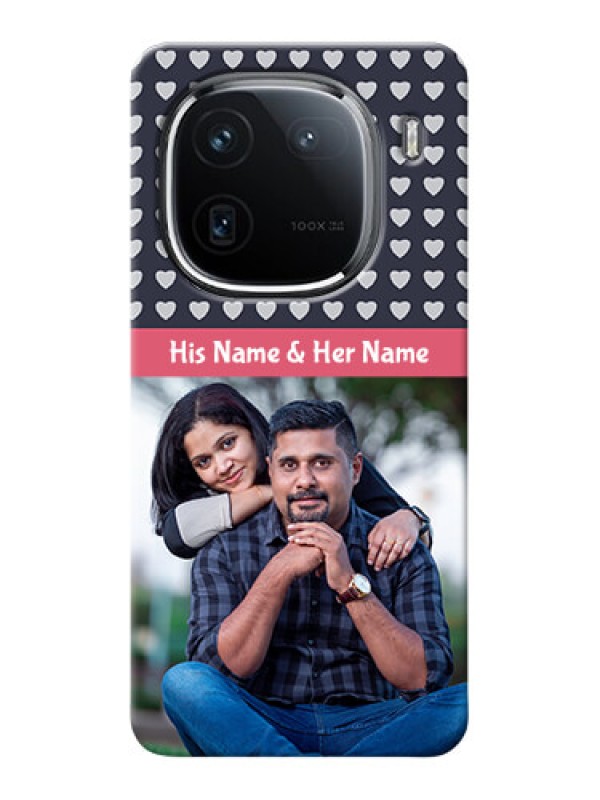 Custom iQOO 12 5G Custom Mobile Case with Love Symbols Design