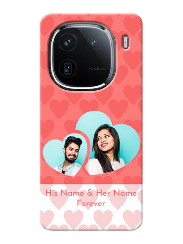 Custom iQOO 12 5G personalized phone covers: Couple Pic Upload Design