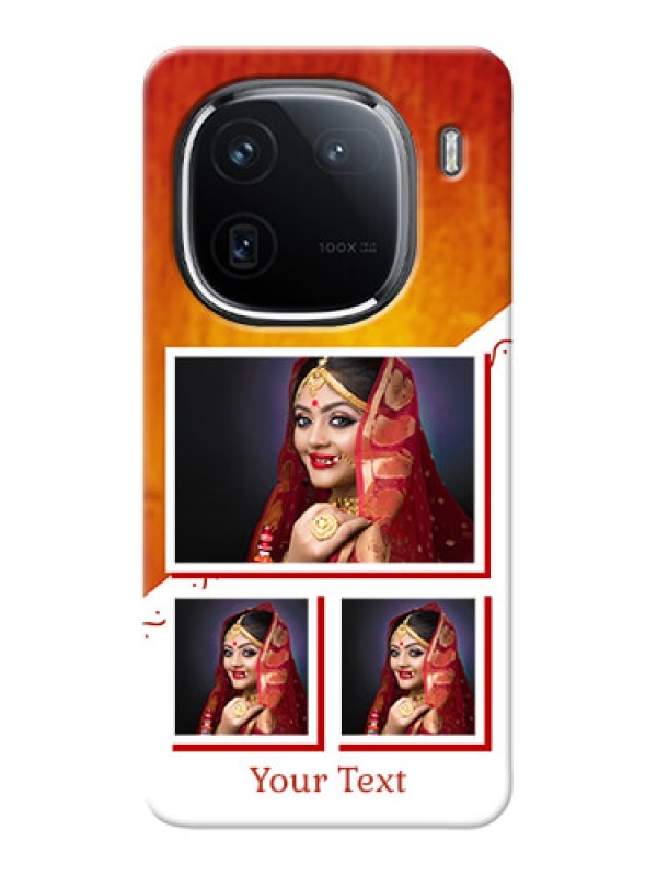 Custom iQOO 12 5G Personalised Phone Cases: Wedding Memories Design