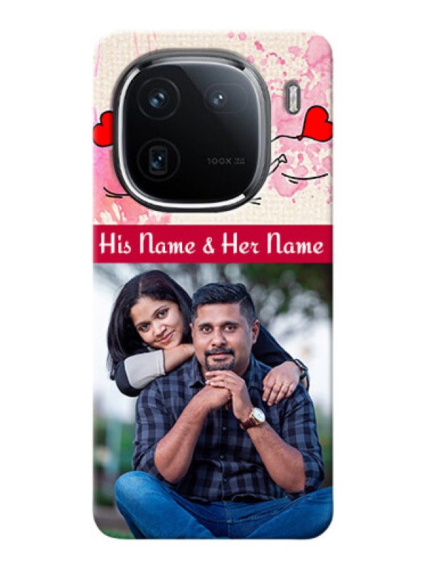 Custom iQOO 12 5G phone back covers: You and Me Case Design