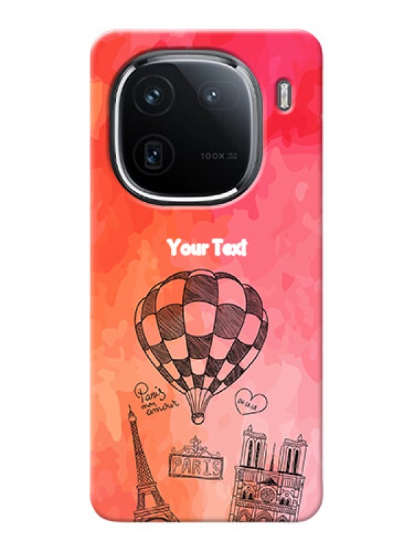Custom iQOO 12 5G Personalized Mobile Covers: Paris Theme Design