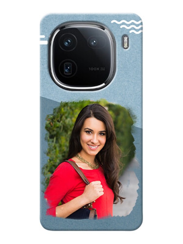 Custom iQOO 12 5G custom mobile phone covers: Grunge Line Art Design