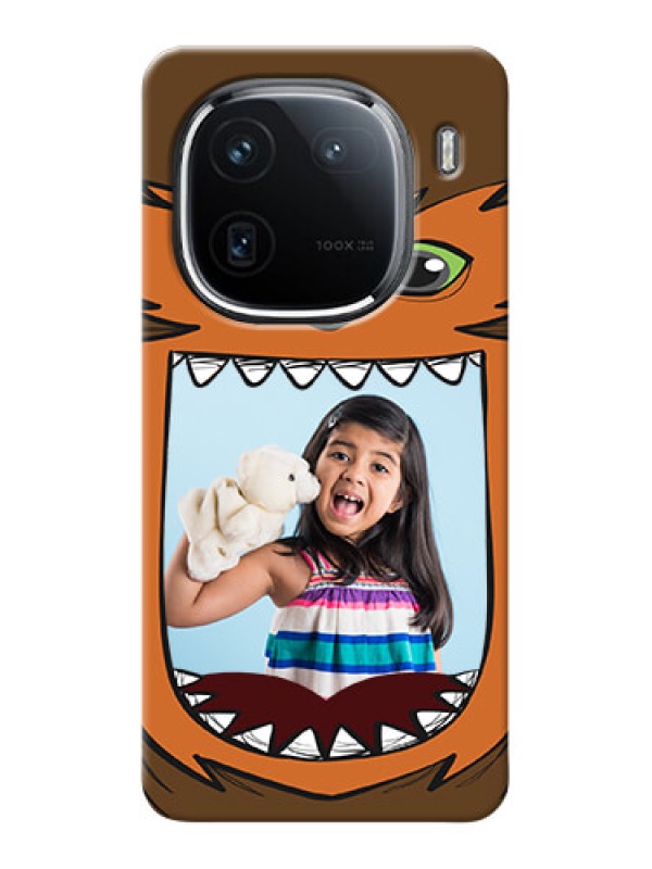 Custom iQOO 12 5G Phone Covers: Owl Monster Back Case Design