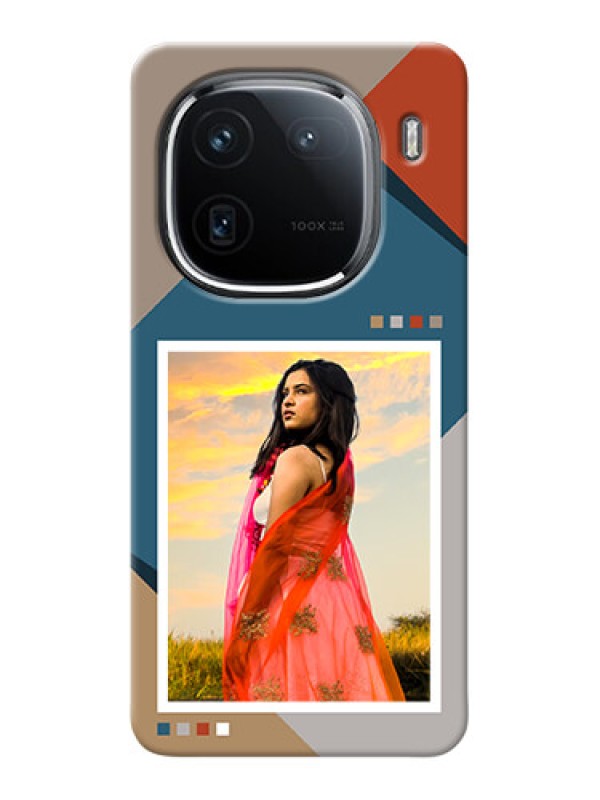 Custom iQOO 12 5G Personalized Phone Case with Retro color pallet Design