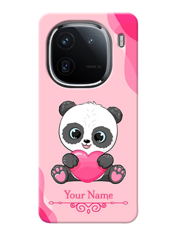 Custom iQOO 12 5G Custom Mobile Case with Cute Panda Design