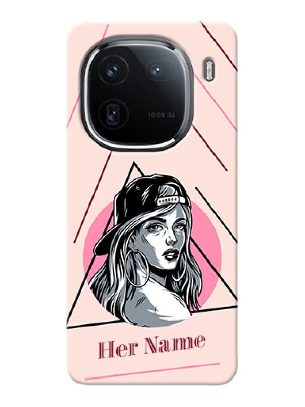 Custom iQOO 12 5G Personalized Phone Case with Rockstar Girl Design