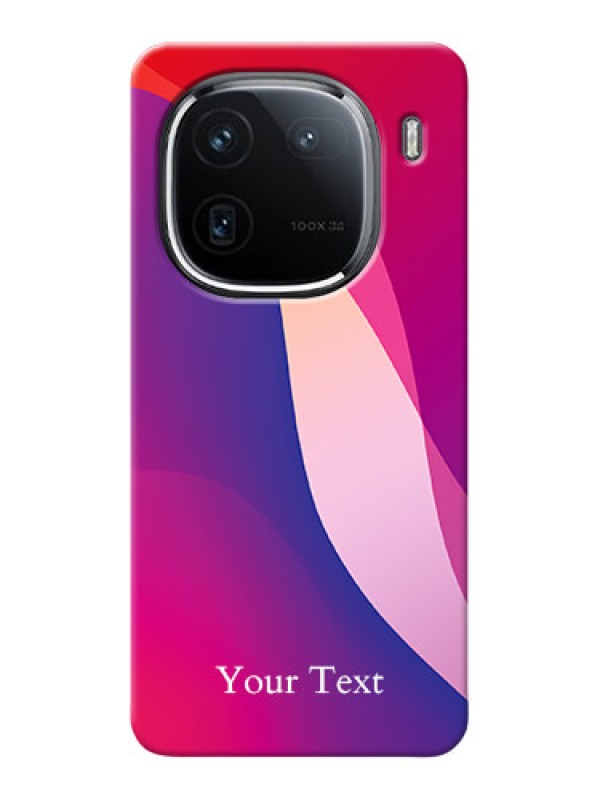 Custom iQOO 12 5G Personalized Phone Case with Digital abstract Overlap Design