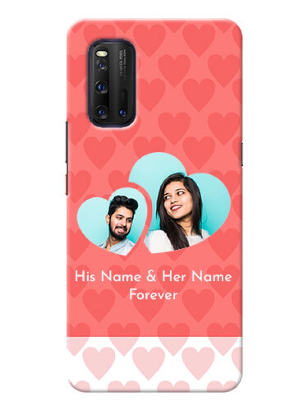 Custom IQOO 3 5G personalized phone covers: Couple Pic Upload Design
