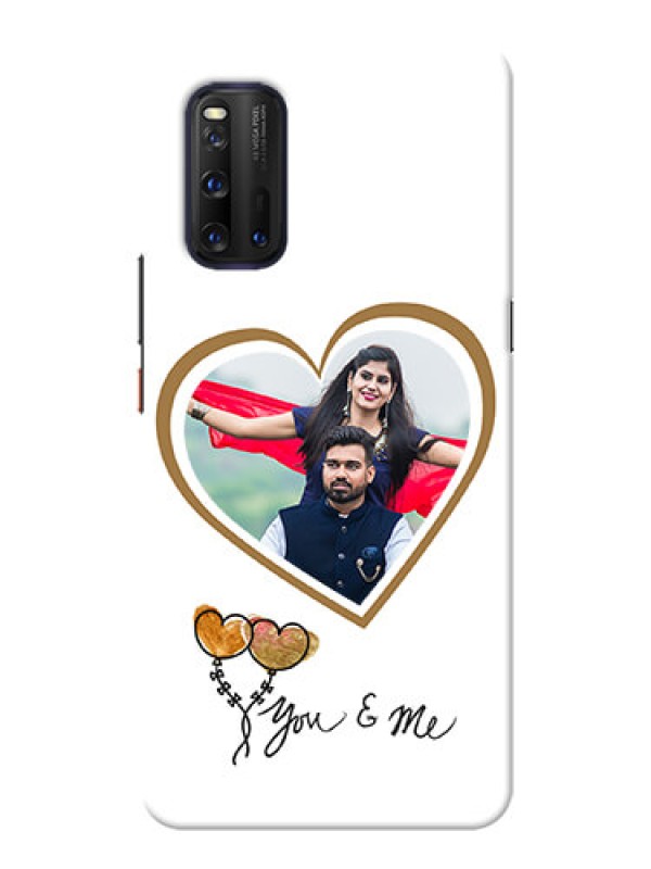 Custom IQOO 3 5G customized phone cases: You & Me Design