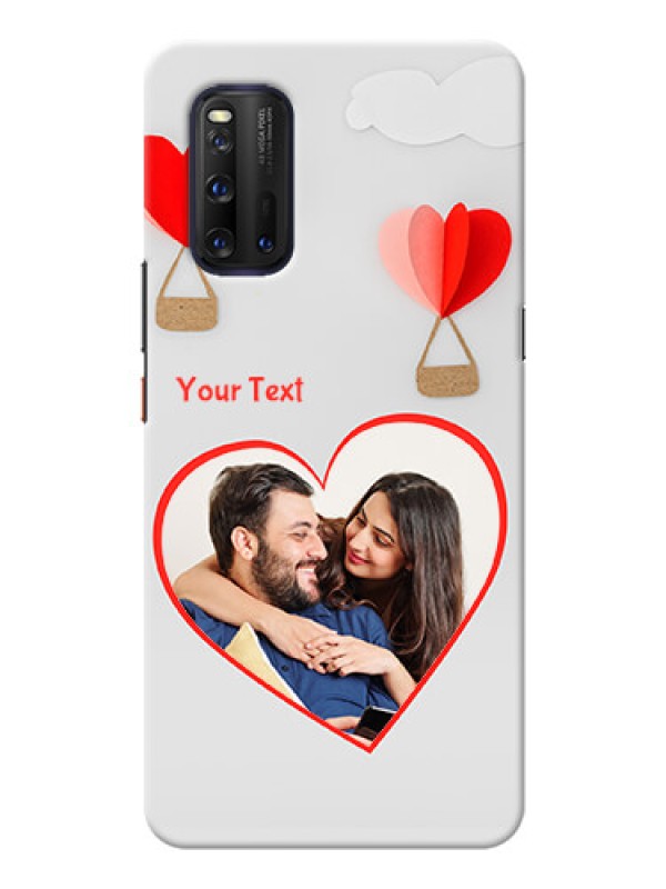 Custom IQOO 3 5G Phone Covers: Parachute Love Design