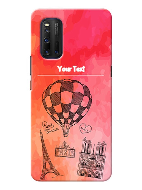 Custom IQOO 3 5G Personalized Mobile Covers: Paris Theme Design