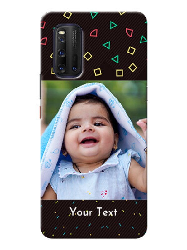 Custom IQOO 3 5G custom mobile cases with confetti birthday design