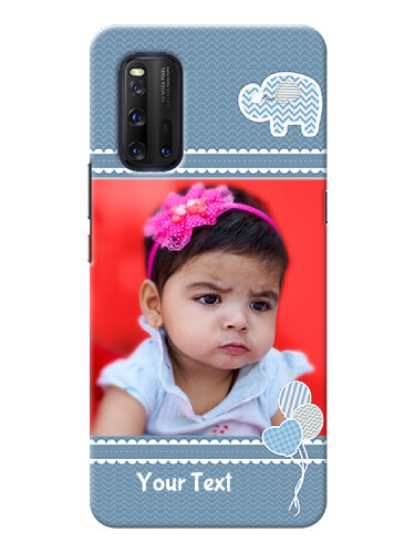 Custom IQOO 3 5G Custom Phone Covers with Kids Pattern Design