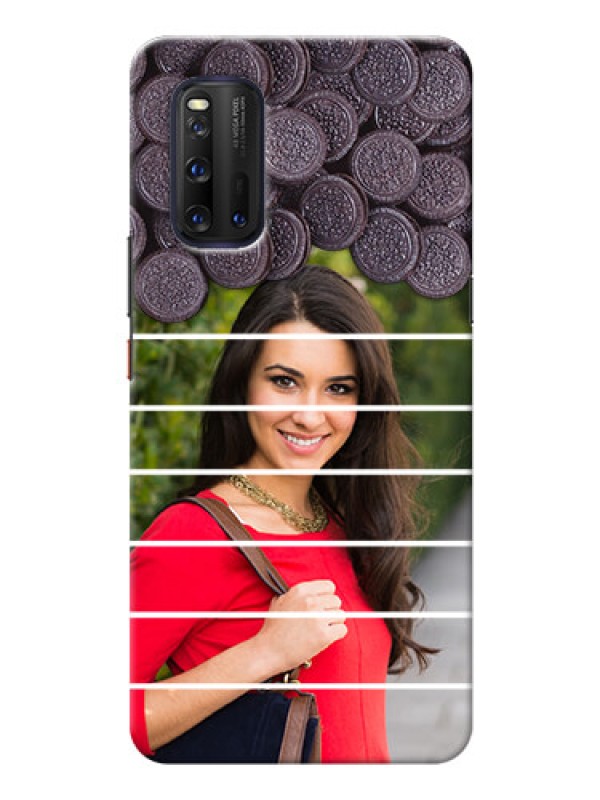 Custom IQOO 3 5G Custom Mobile Covers with Oreo Biscuit Design
