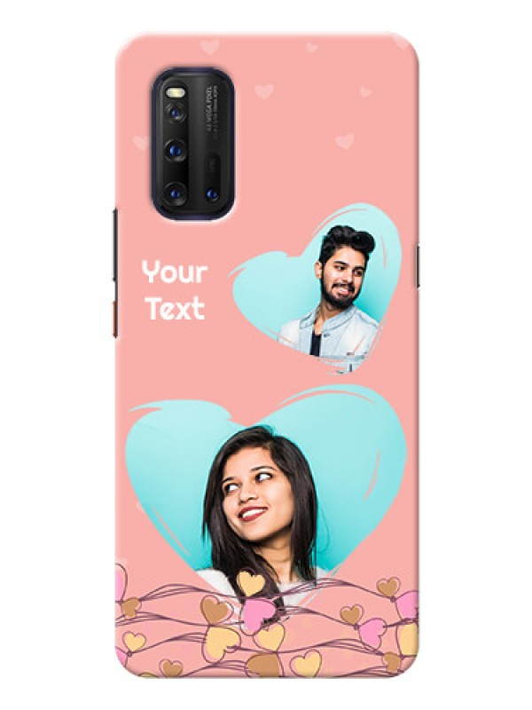 Custom IQOO 3 5G customized phone cases: Love Doodle Design