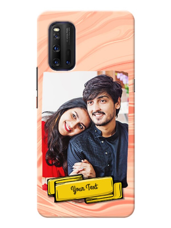 Custom IQOO 3 5G Customized Phone Cases: Marble Texture Design