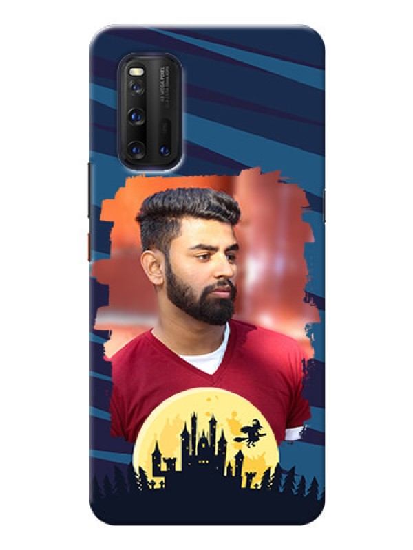 Custom IQOO 3 5G Back Covers: Halloween Witch Design 