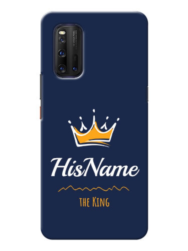 Custom IQOO 3 5G King Phone Case with Name