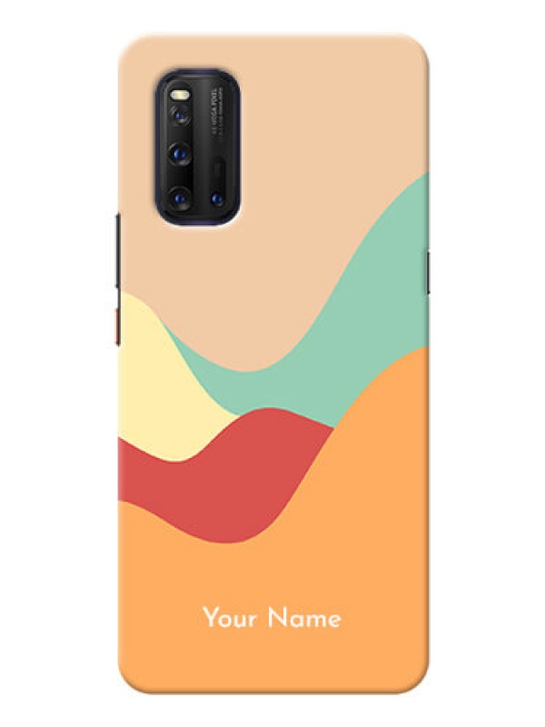 Custom iQOO 3 5G Custom Mobile Case with Ocean Waves Multi-colour Design