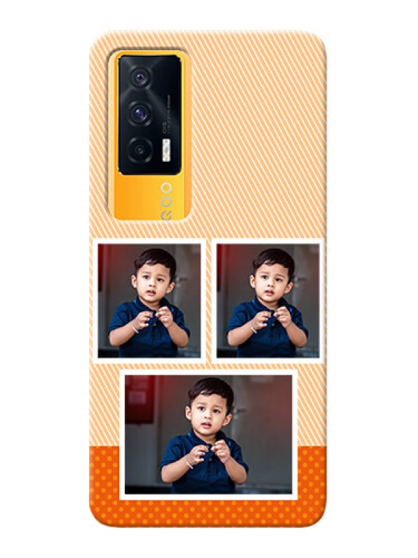 Custom IQOO 7 5G Mobile Back Covers: Bulk Photos Upload Design