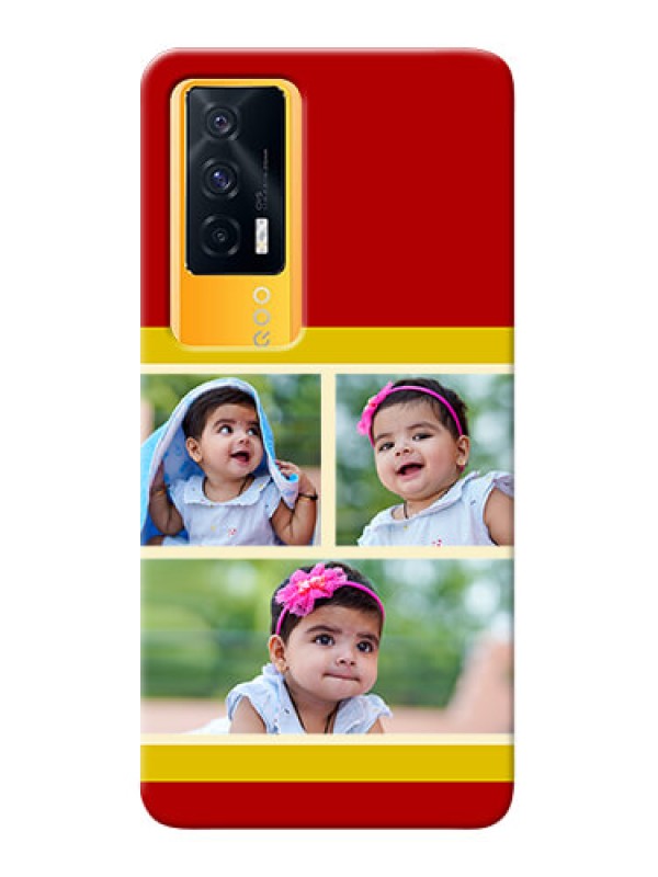 Custom IQOO 7 5G mobile phone cases: Multiple Pic Upload Design