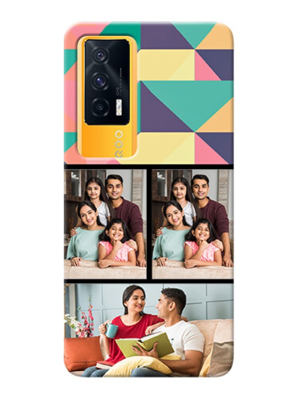 Custom IQOO 7 5G personalised phone covers: Bulk Pic Upload Design